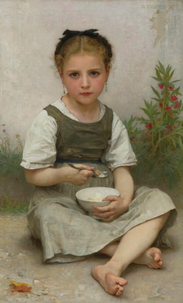 Petit-déjeuner du matin – William Bouguereau William Bouguereau 70x120