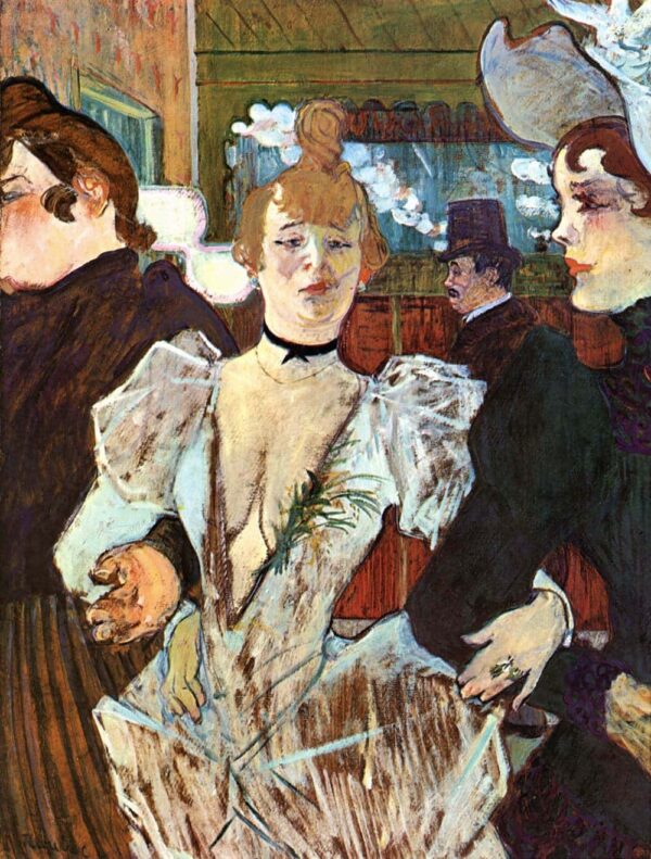 La Goulue entre au Moulin Rouge – Toulouse Lautrec Henri de Toulouse-Lautrec 70x85