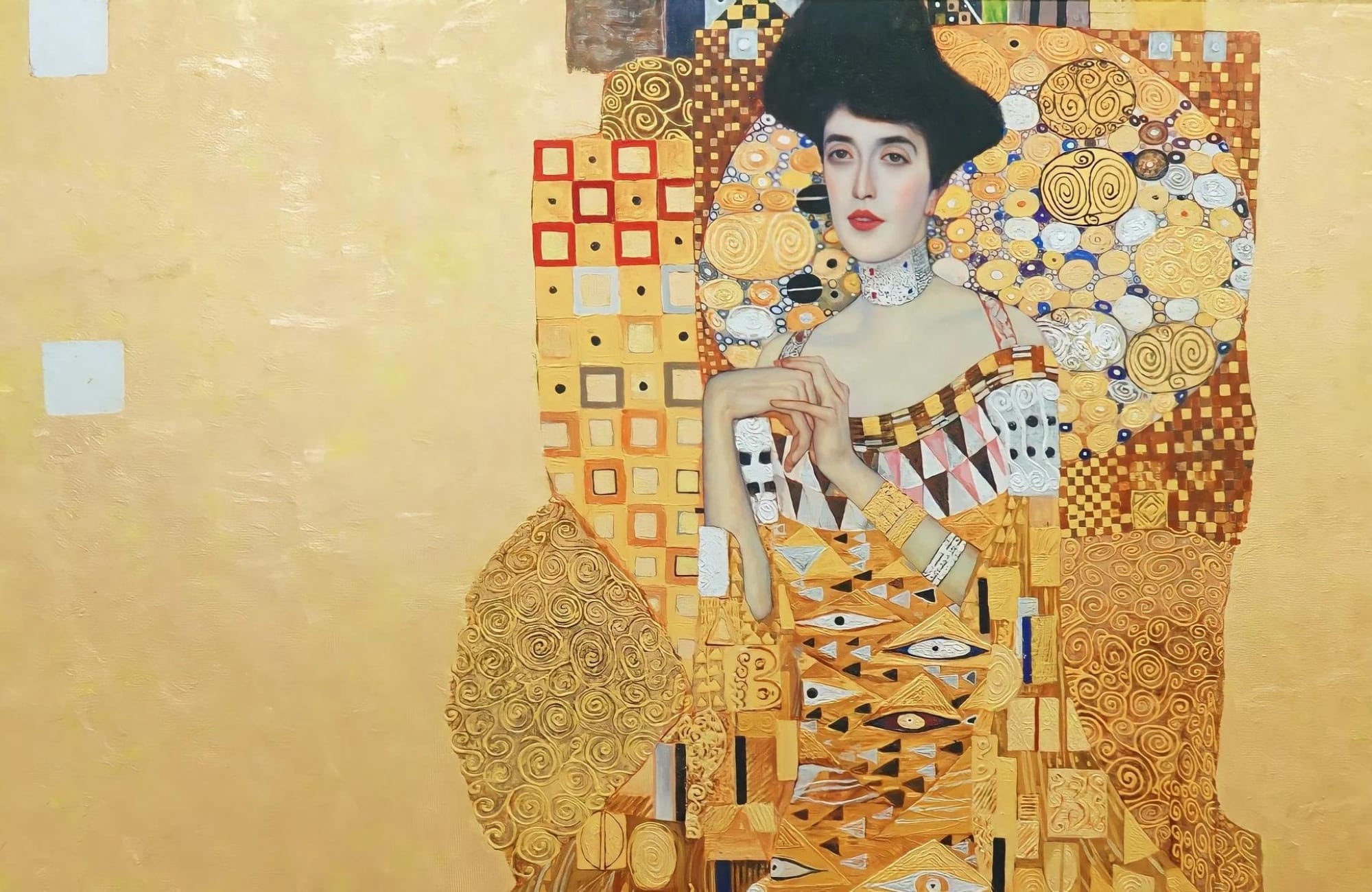 Portrait d’Adele Bloch-Bauer (Gustav Klimt) par Master APollon