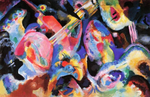 Déluge d’improvisation – Vassily Kandinsky Vassily Kandinsky 105x70