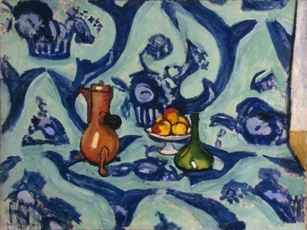 Nature morte avec nappe bleue – Matisse Henri Matisse 85x75