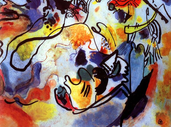 Le Jugement dernier – Vassily Kandinsk Vassily Kandinsky 85x75