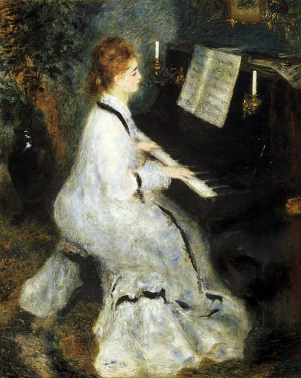 Femme au piano – Pierre-Auguste Renoir Pierre-Auguste Renoir 70x85