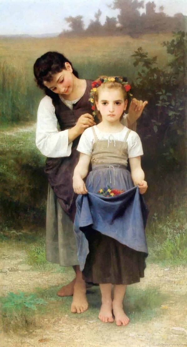 Le joyau des champs – William Bouguereau William Bouguereau 70x140