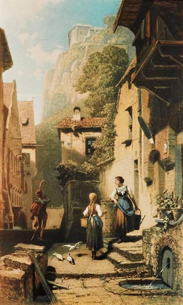 Le Hussard – Carl Spitzweg Carl Spitzweg 70x120