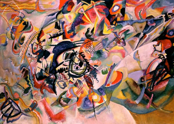 Composition VII – Vassily Kandinsky Tableaux Populaires 105x70