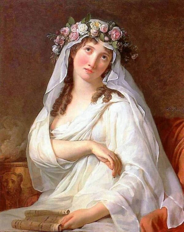 Vestal vierge – Jacques-Louis David Jacques-Louis David 70x85