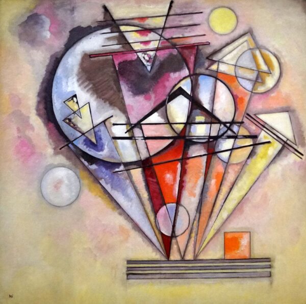 Sur les pointes – Vassily Kandinsky Vassily Kandinsky 70x70