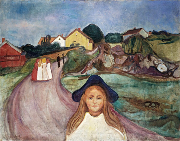 Rue à Asgardstrand – Edvard Munch Edvard Munch 85x75