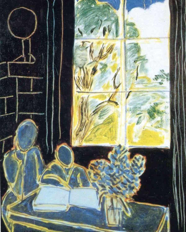 Le silence vivant dans les maisons – Matisse Henri Matisse 70x85