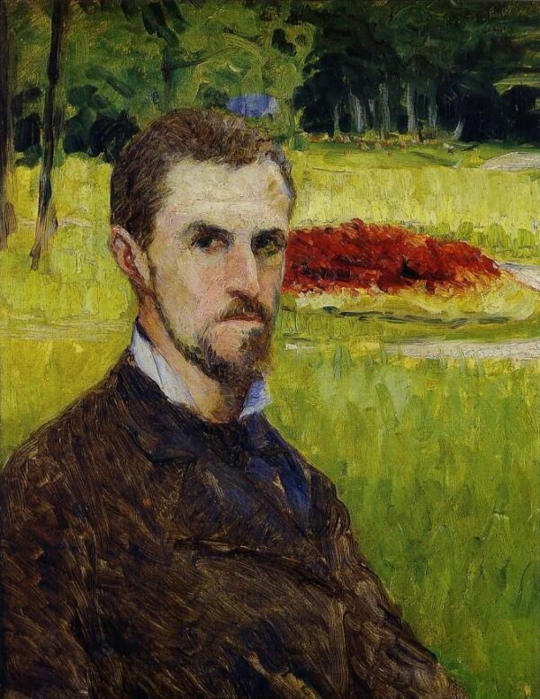 Auto-portrait – Caillebotte Gustave Caillebotte 70x85