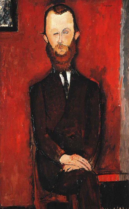 Portrait de Monsieur Wielhorski – Amadeo Modigliani 70x105