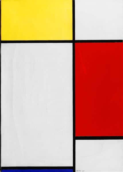 Composition 1927 – Mondrian Piet Mondrian 70x105