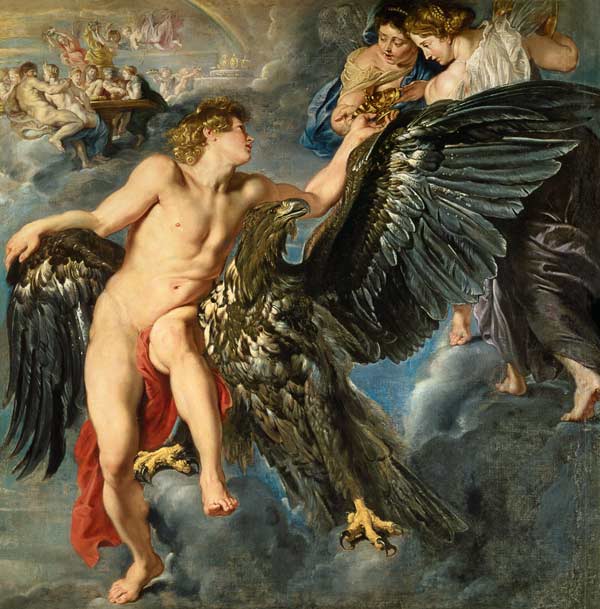 L’enlèvement de Ganymède – Peter Paul Rubens Peter Paul Rubens 70x70