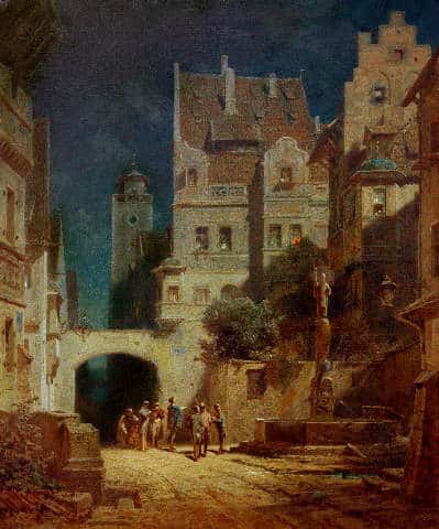 Sérénade au Clair de Lune – Carl Spitzweg Carl Spitzweg 70x85