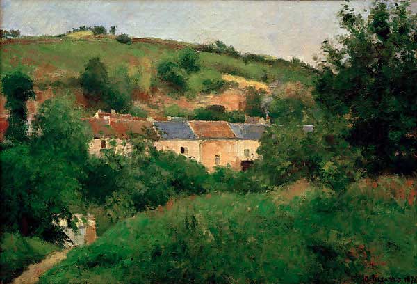 La rue de village – Camille Pissarro Camille Pissarro 105x70