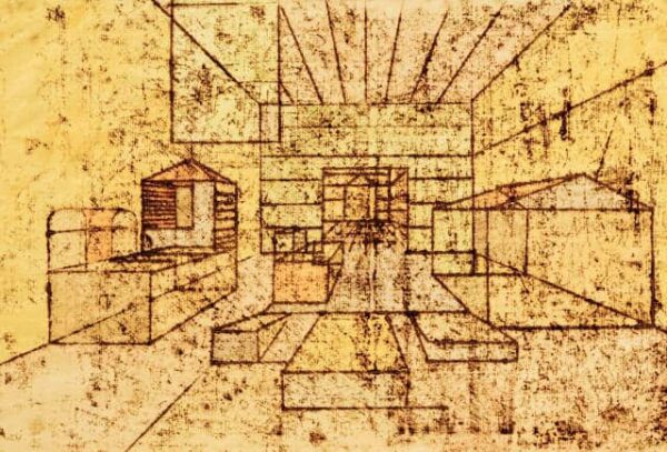 Chambre des maisons – Paul Klee Paul Klee 105x70