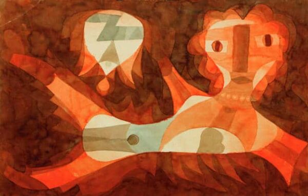 Poisson rouge-femelle, 1921 – Paul Klee Paul Klee 105x70