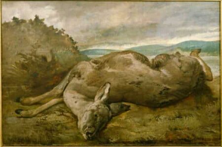 La biche – Gustave Courbet Gustave Courbet