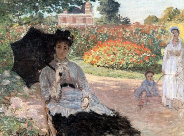 Camille au jardin avec Jean – Claude Monet Claude Monet 105x70