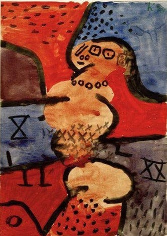 Reconstitution d’une danseuse, un – Paul Klee Paul Klee 70x105