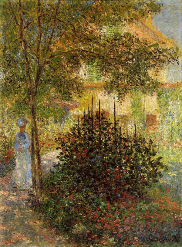 Camille dans le jardin d’Argenteuil – Claude Monet Claude Monet 70x85