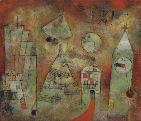 Heure fatidique à midi trois quarts – Paul Klee Paul Klee