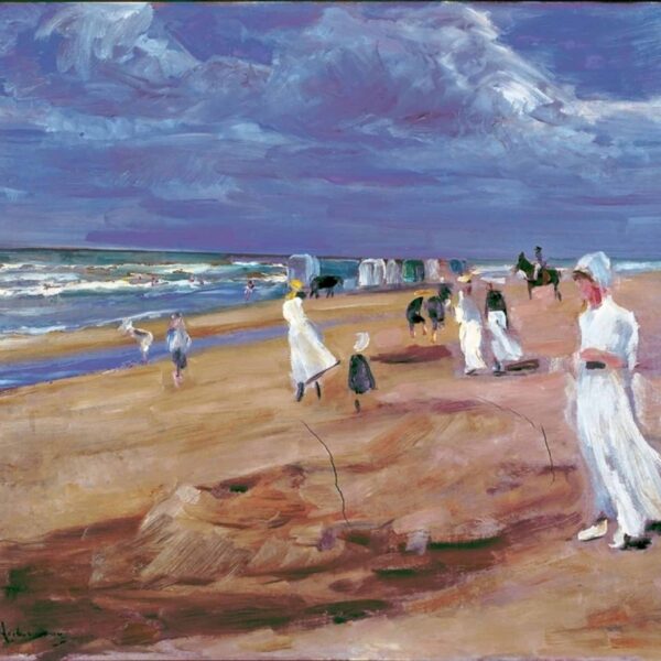 Plage de Noordwijk – Max Liebermann Max Liebermann 70x70