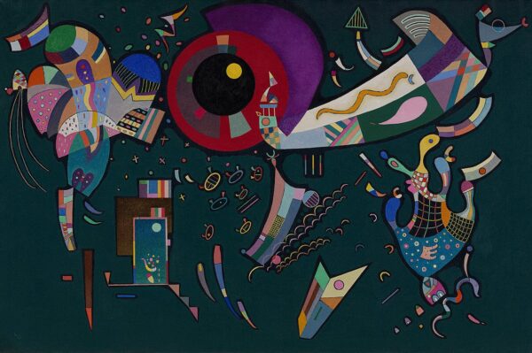 Autour du cercle – Vassily Kandinsky Vassily Kandinsky 105x70