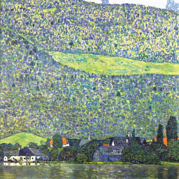 Litzlberg sur le lac Attersee 1915 – Gustav Klimt Gustav Klimt 70x70