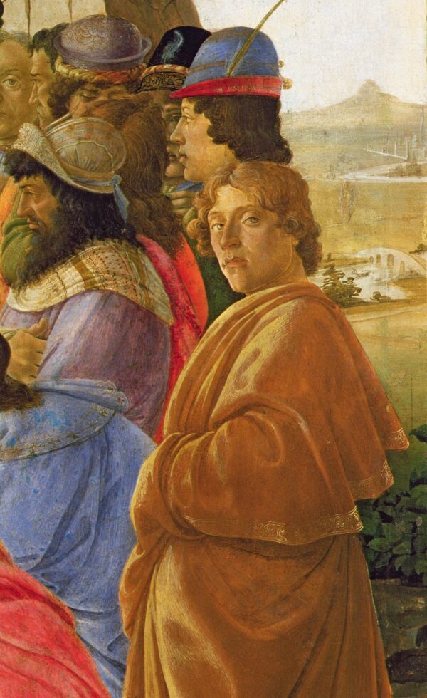 Détail de l’Adoration des Mages – Sandro Botticelli Sandro Botticelli 70x105