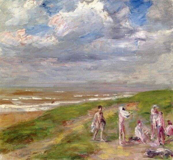 Après la baignade – Max Liebermann Max Liebermann 70x70