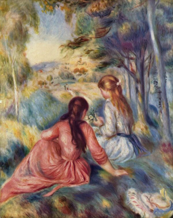 Dans la prairie – Pierre-Auguste Renoir Pierre-Auguste Renoir 70x85