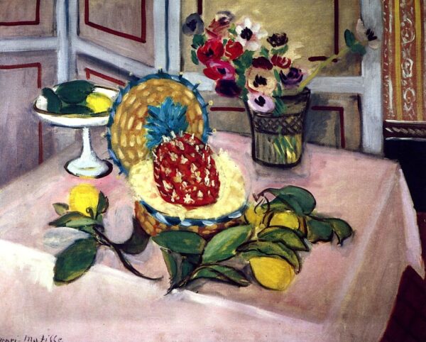 Nature morte ananas-citron – Matisse Henri Matisse 85x75