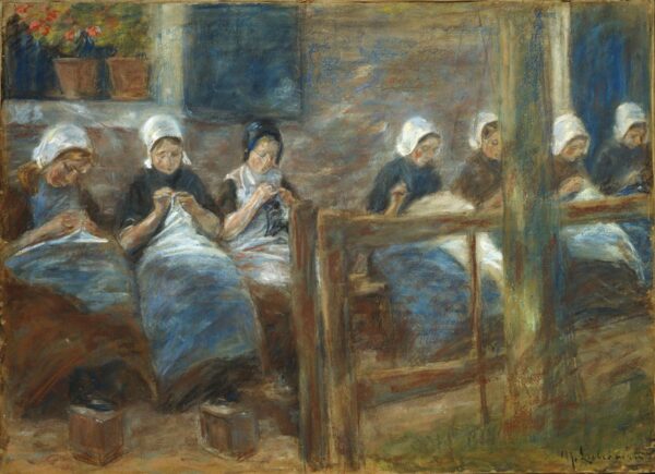 Salle de couture à Huizen – Max Liebermann Max Liebermann 105x70