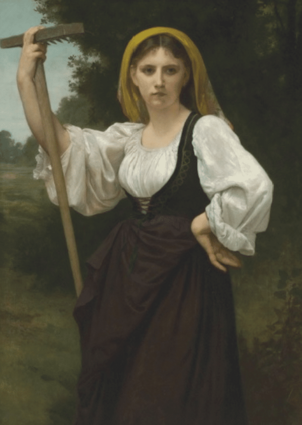 Broyeur de foin – William Bouguereau William Bouguereau 70x105