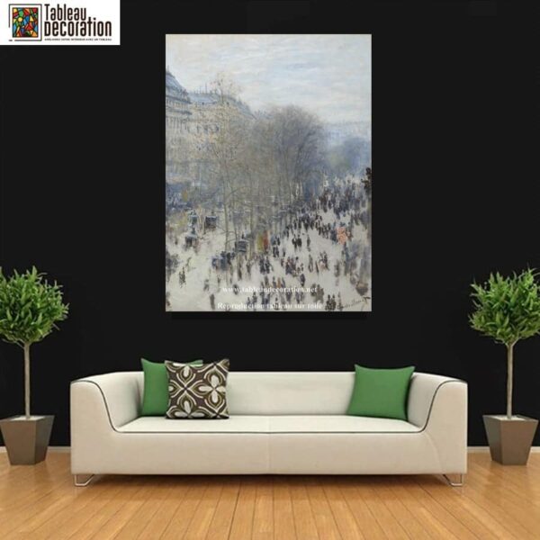 Boulevard des Capucines – Tableau Monet Claude Monet 70x85 3