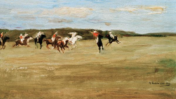 Joueurs de polo – Max Liebermann Max Liebermann 120x70