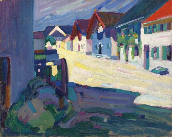 Rue Murnau – Vassily Kandinsk Vassily Kandinsky 85x75