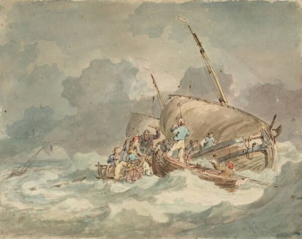 Les marins embarquent des cochons – William Turner William Turner