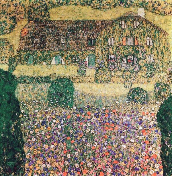 Villa sur l’Attersee – Gustav Klimt Gustav Klimt 70x70