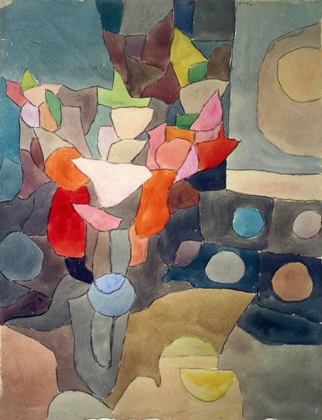 nature morte de glaïeuls – Paul Klee Paul Klee 70x85