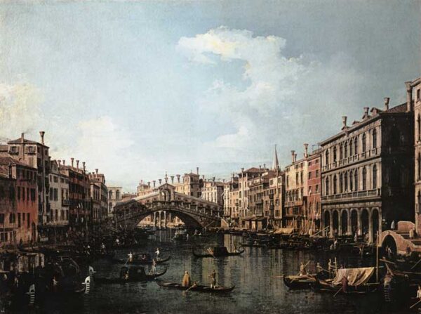 Les Rialtobruecke du sud – Giovanni Antonio Canal Giovanni Antonio Canal 85x75