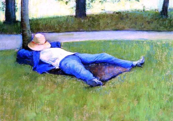 La sieste – Caillebotte Gustave Caillebotte 105x70