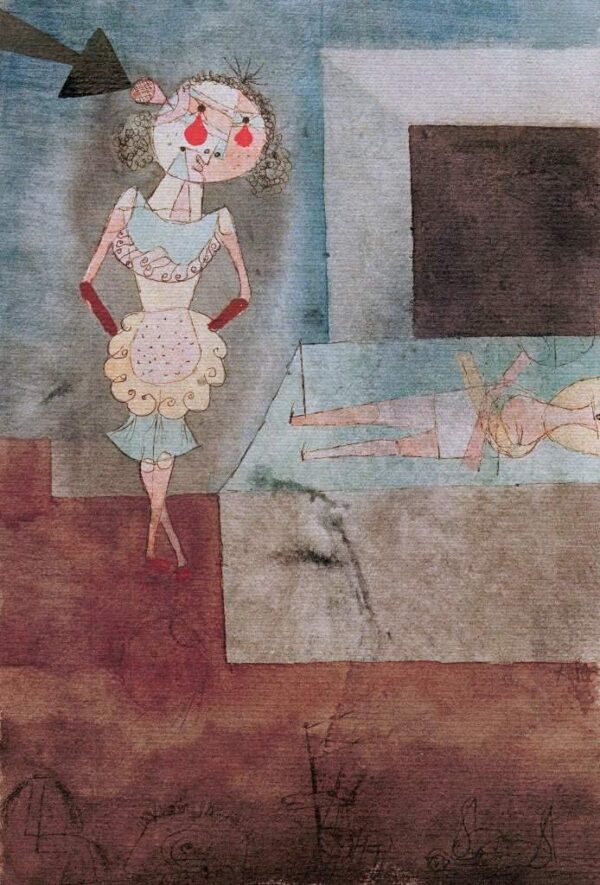 Suicide d’une servante – Paul Klee Paul Klee 70x105