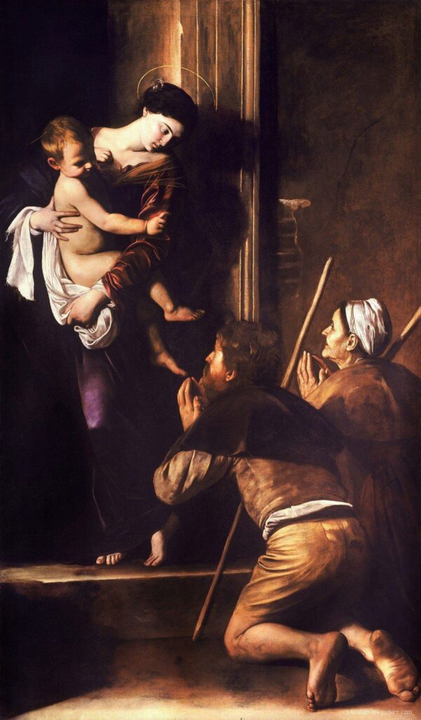 Notre Dame de Lorette – Caravage Le Caravage 70x120