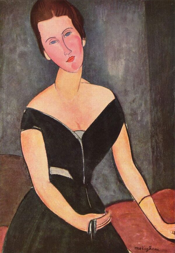 Portrait de Madame Cécile Van Muyden – Amedeo Modigliani Amedeo Modigliani 70x105