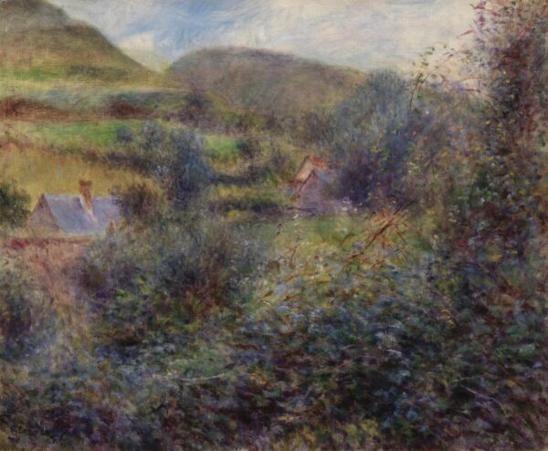 Environs de Berneval – Pierre-Auguste Renoir Pierre-Auguste Renoir 85x75