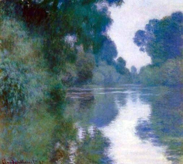 Bras de Seine près de Giverny – Claude Monet Claude Monet 70x70