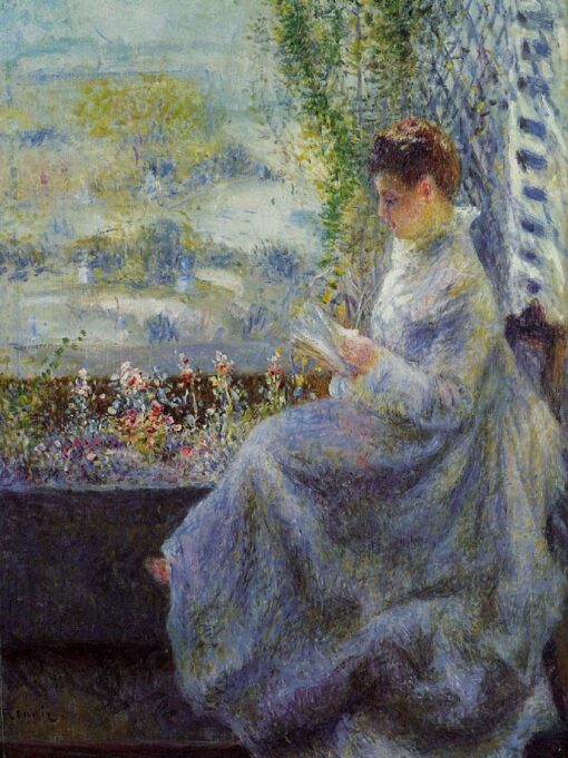 Madame Chocquet en lecture – Pierre-Auguste Renoir Pierre-Auguste Renoir 2